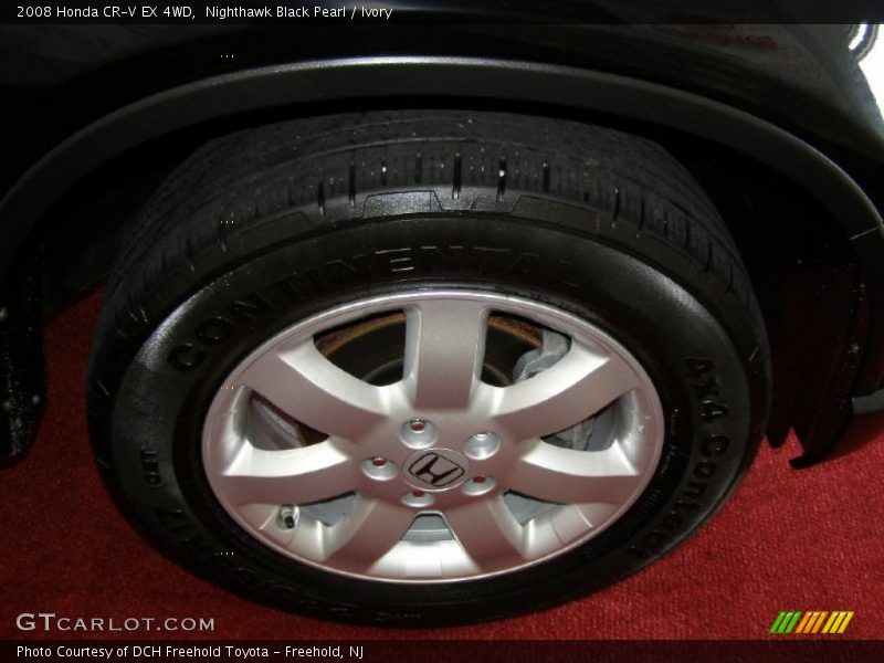 Nighthawk Black Pearl / Ivory 2008 Honda CR-V EX 4WD