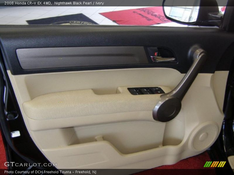 Nighthawk Black Pearl / Ivory 2008 Honda CR-V EX 4WD