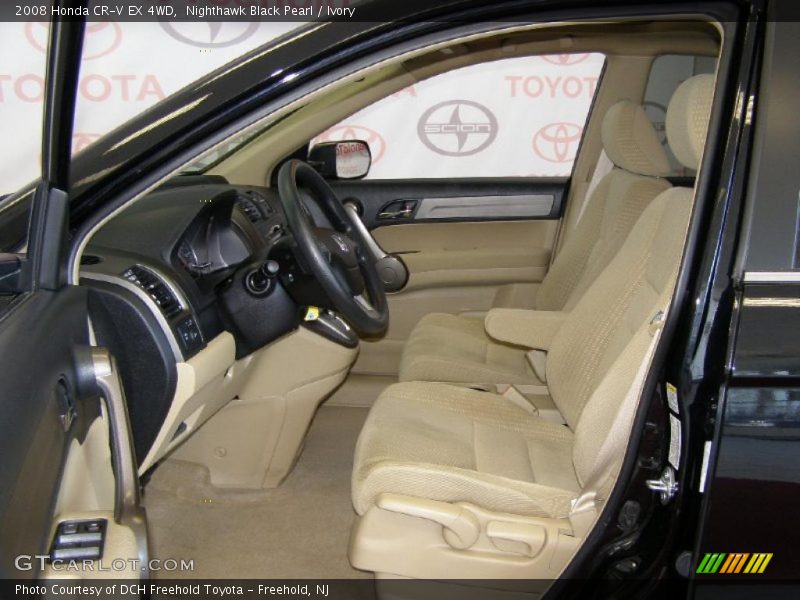 Nighthawk Black Pearl / Ivory 2008 Honda CR-V EX 4WD