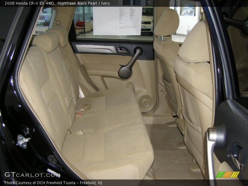 Nighthawk Black Pearl / Ivory 2008 Honda CR-V EX 4WD