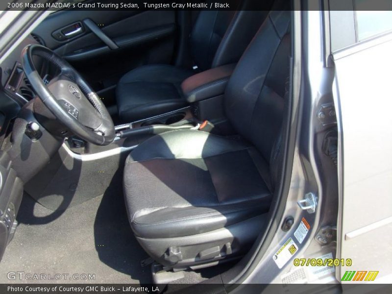 Tungsten Gray Metallic / Black 2006 Mazda MAZDA6 s Grand Touring Sedan
