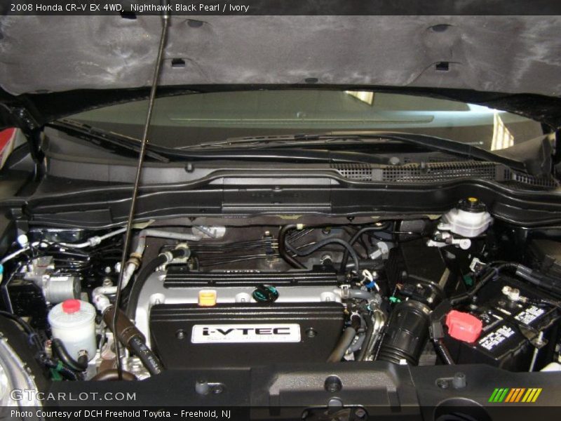 Nighthawk Black Pearl / Ivory 2008 Honda CR-V EX 4WD