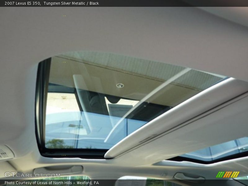 Tungsten Silver Metallic / Black 2007 Lexus ES 350