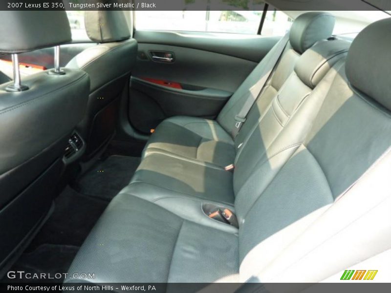 Tungsten Silver Metallic / Black 2007 Lexus ES 350