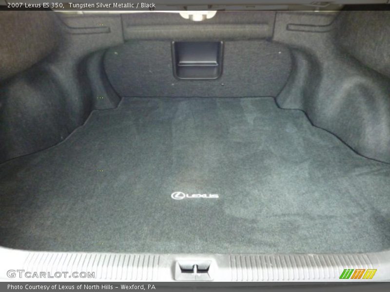 Tungsten Silver Metallic / Black 2007 Lexus ES 350