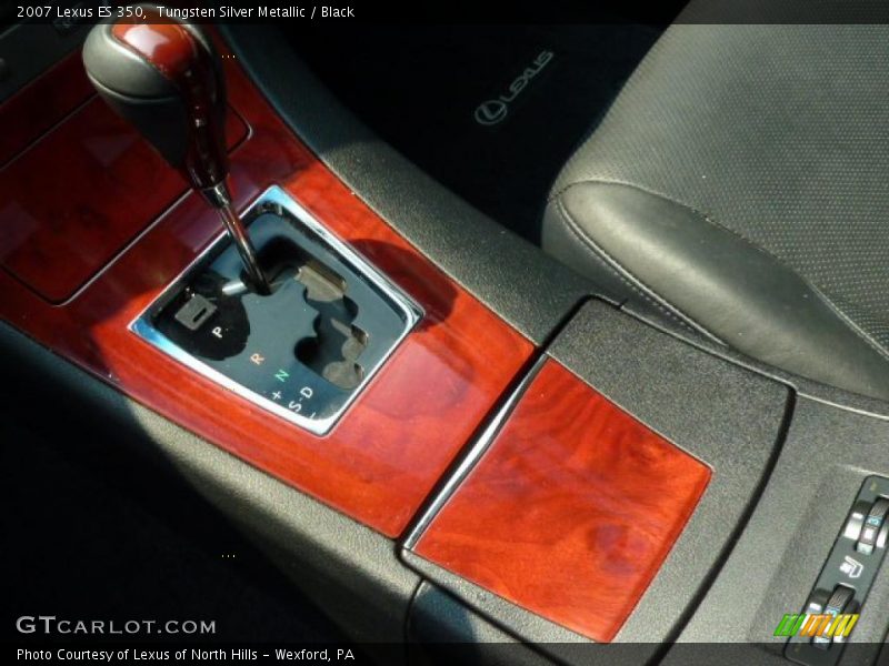 Tungsten Silver Metallic / Black 2007 Lexus ES 350