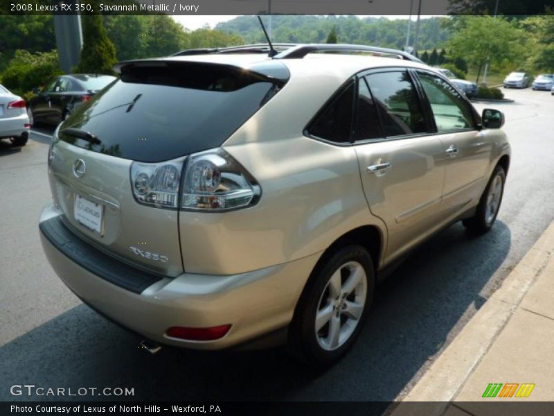 Savannah Metallic / Ivory 2008 Lexus RX 350