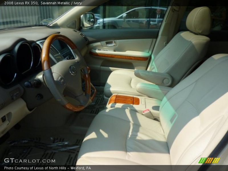 Savannah Metallic / Ivory 2008 Lexus RX 350