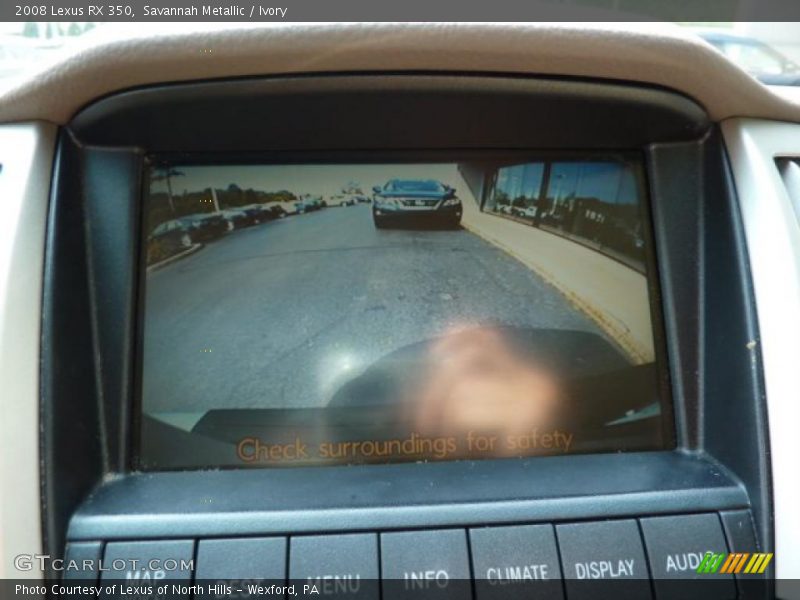 Savannah Metallic / Ivory 2008 Lexus RX 350