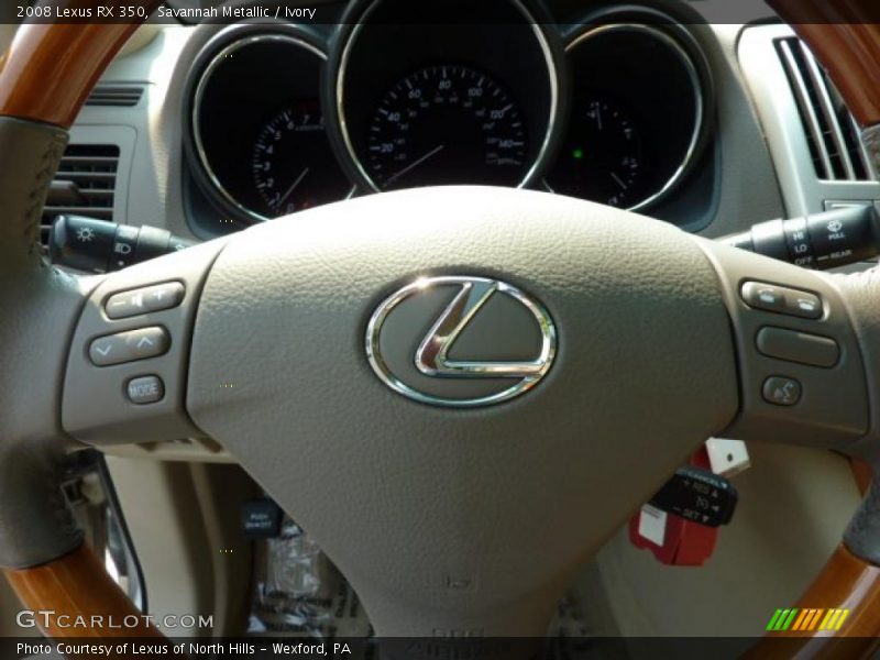 Savannah Metallic / Ivory 2008 Lexus RX 350