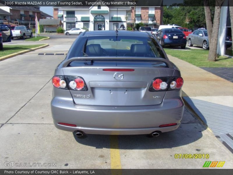 Tungsten Gray Metallic / Black 2006 Mazda MAZDA6 s Grand Touring Sedan