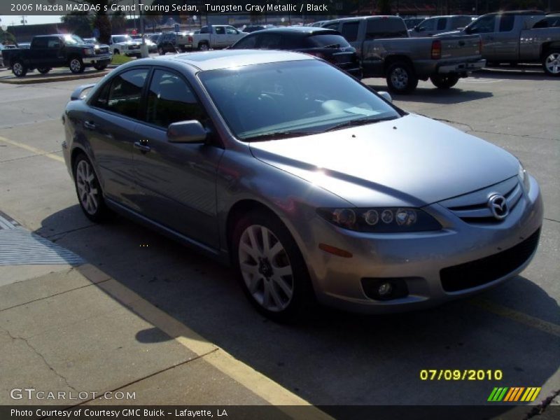 Tungsten Gray Metallic / Black 2006 Mazda MAZDA6 s Grand Touring Sedan