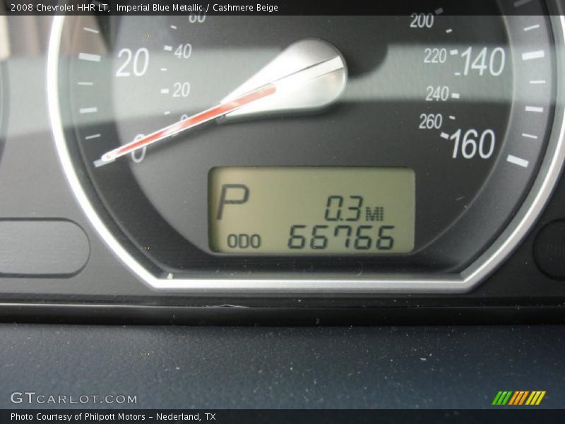 Imperial Blue Metallic / Cashmere Beige 2008 Chevrolet HHR LT