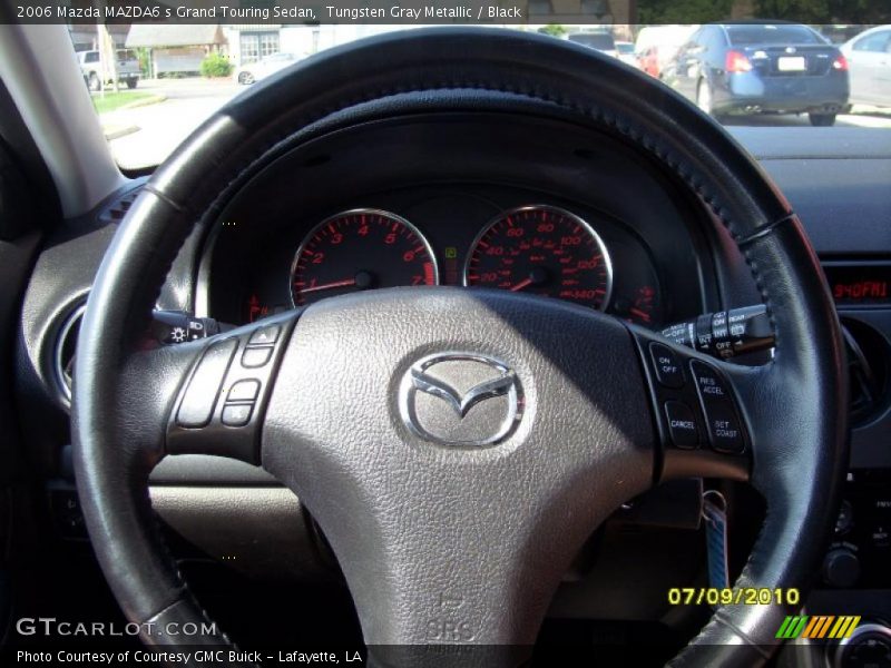 Tungsten Gray Metallic / Black 2006 Mazda MAZDA6 s Grand Touring Sedan