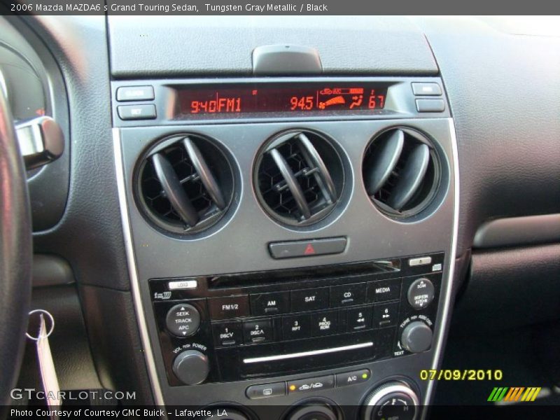 Tungsten Gray Metallic / Black 2006 Mazda MAZDA6 s Grand Touring Sedan