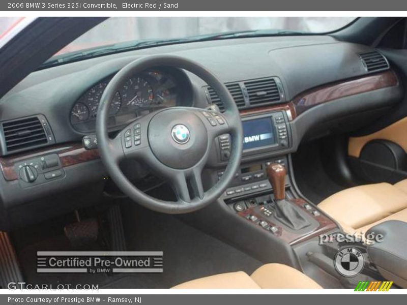 Electric Red / Sand 2006 BMW 3 Series 325i Convertible