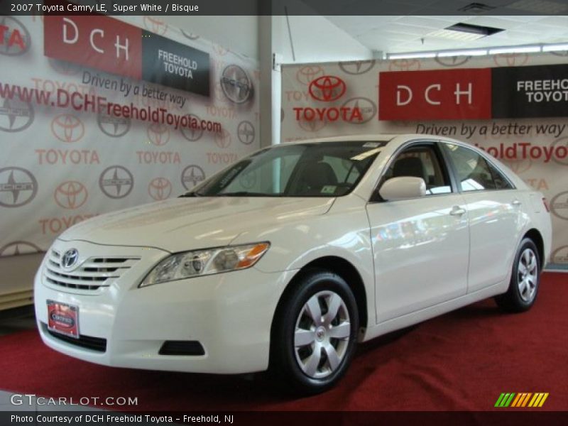 Super White / Bisque 2007 Toyota Camry LE
