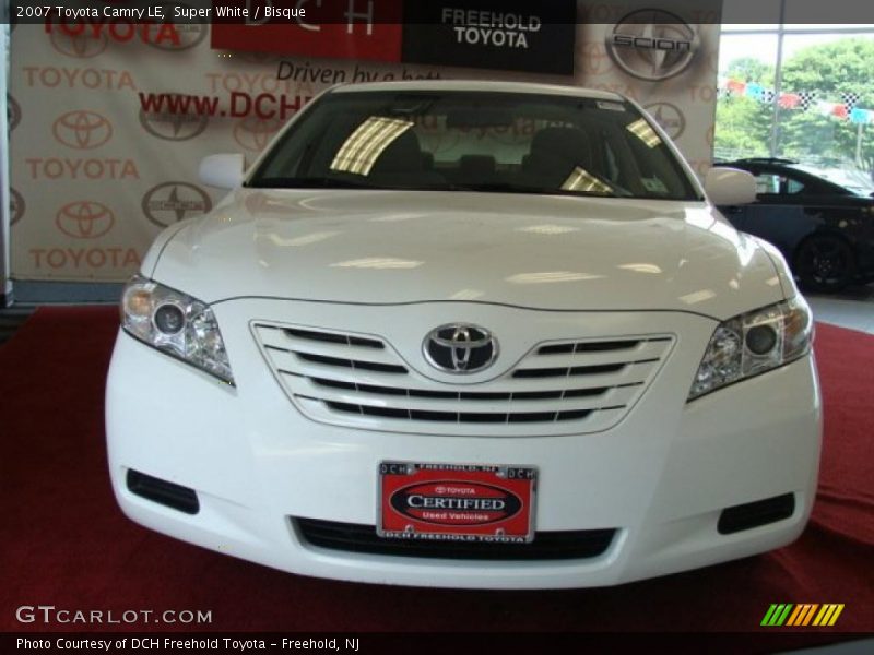 Super White / Bisque 2007 Toyota Camry LE