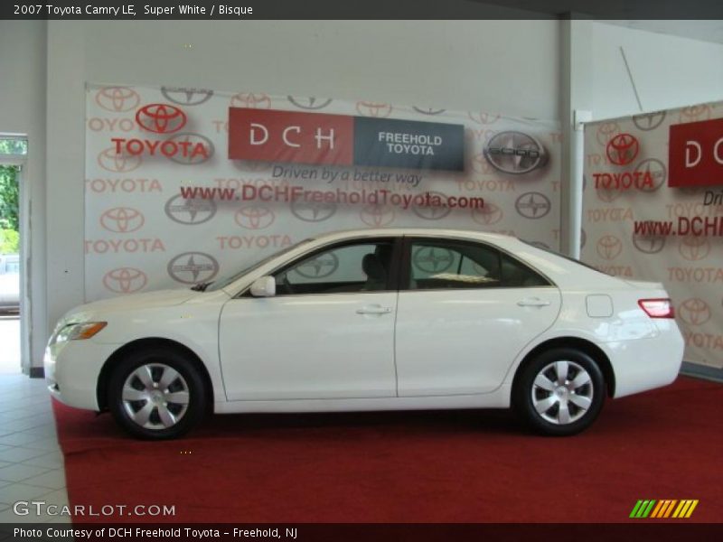 Super White / Bisque 2007 Toyota Camry LE
