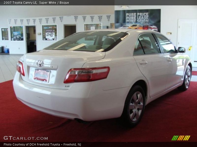 Super White / Bisque 2007 Toyota Camry LE