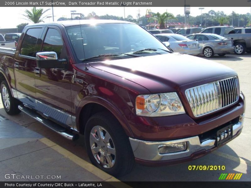 Dark Toreador Red Metallic / Light Parchment 2006 Lincoln Mark LT SuperCrew