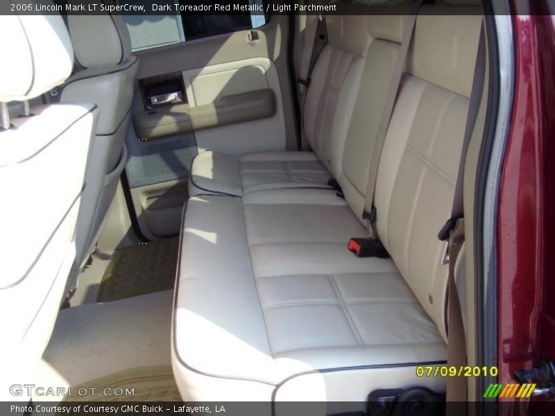 Dark Toreador Red Metallic / Light Parchment 2006 Lincoln Mark LT SuperCrew
