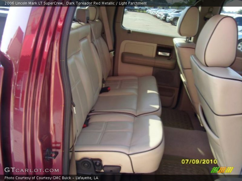 Dark Toreador Red Metallic / Light Parchment 2006 Lincoln Mark LT SuperCrew