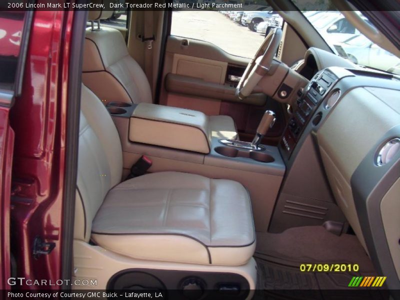 Dark Toreador Red Metallic / Light Parchment 2006 Lincoln Mark LT SuperCrew
