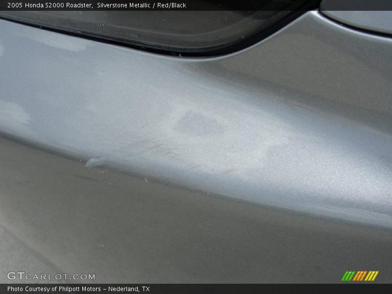 Silverstone Metallic / Red/Black 2005 Honda S2000 Roadster