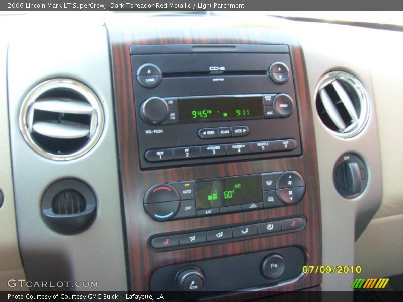 Dark Toreador Red Metallic / Light Parchment 2006 Lincoln Mark LT SuperCrew