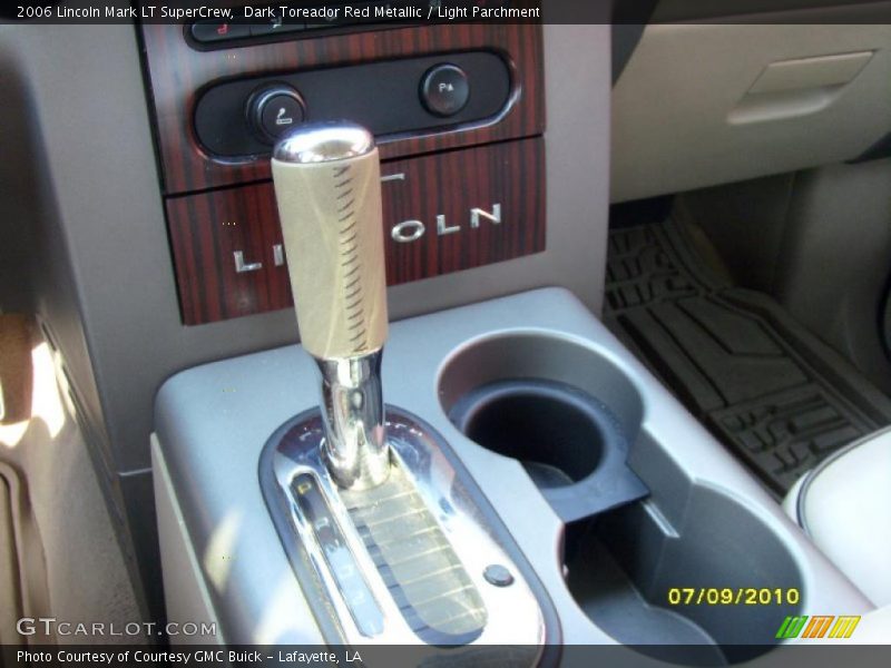 Dark Toreador Red Metallic / Light Parchment 2006 Lincoln Mark LT SuperCrew