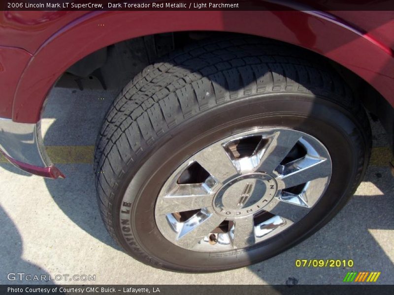 Dark Toreador Red Metallic / Light Parchment 2006 Lincoln Mark LT SuperCrew