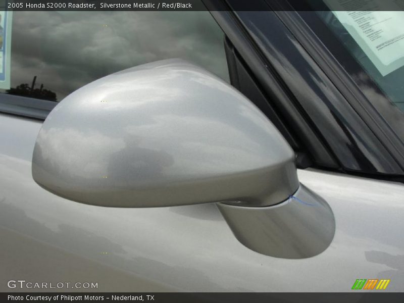 Silverstone Metallic / Red/Black 2005 Honda S2000 Roadster