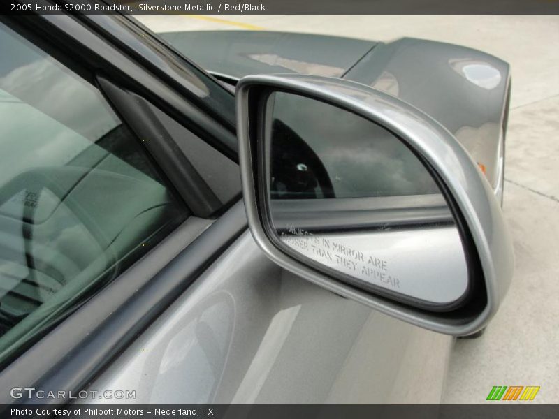 Silverstone Metallic / Red/Black 2005 Honda S2000 Roadster