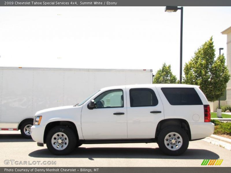 Summit White / Ebony 2009 Chevrolet Tahoe Special Services 4x4