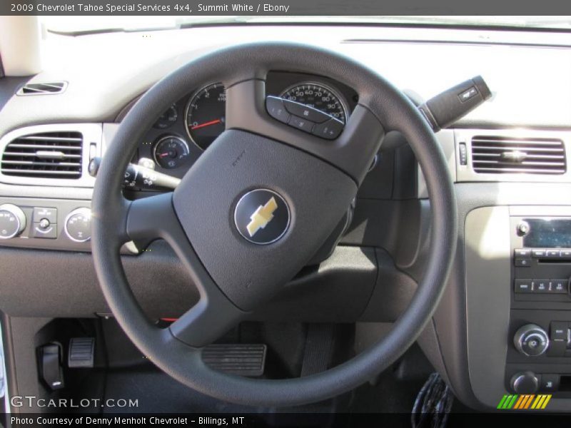 Summit White / Ebony 2009 Chevrolet Tahoe Special Services 4x4