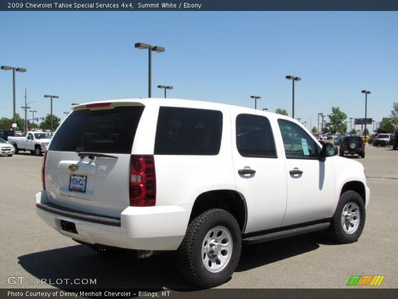 Summit White / Ebony 2009 Chevrolet Tahoe Special Services 4x4