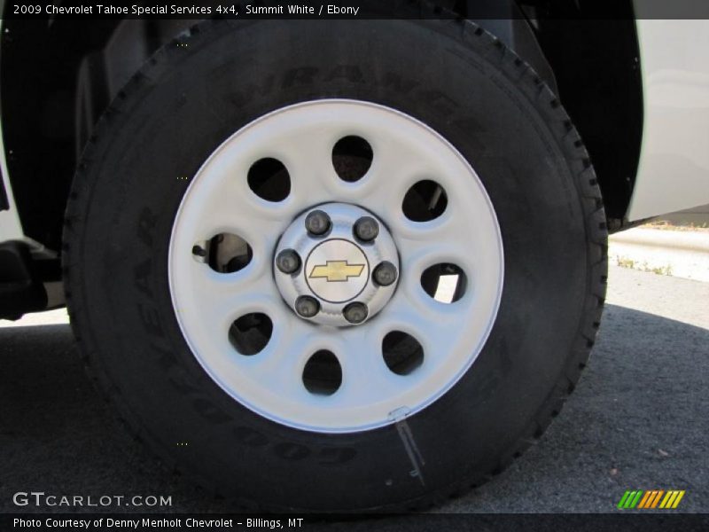 Summit White / Ebony 2009 Chevrolet Tahoe Special Services 4x4