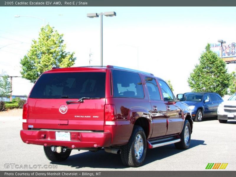 Red E / Shale 2005 Cadillac Escalade ESV AWD