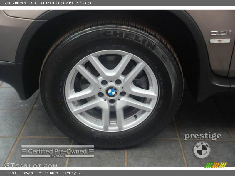 Kalahari Beige Metallic / Beige 2006 BMW X5 3.0i