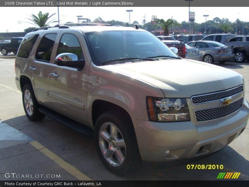 Gold Mist Metallic / Light Cashmere/Ebony 2008 Chevrolet Tahoe LTZ