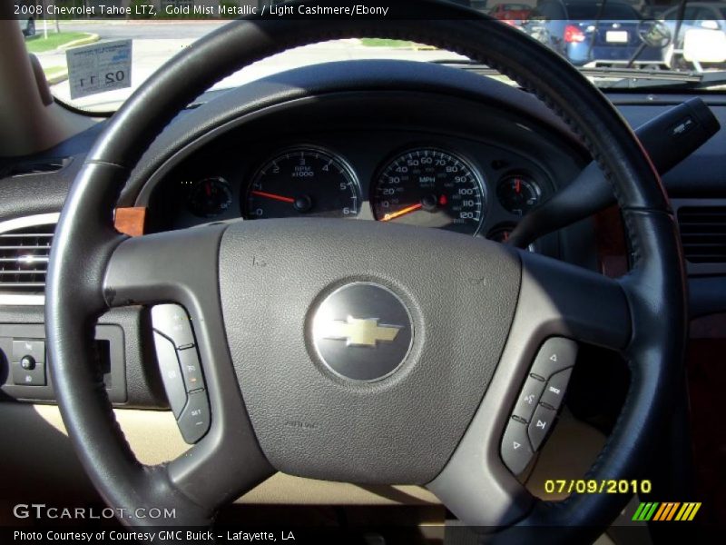 Gold Mist Metallic / Light Cashmere/Ebony 2008 Chevrolet Tahoe LTZ