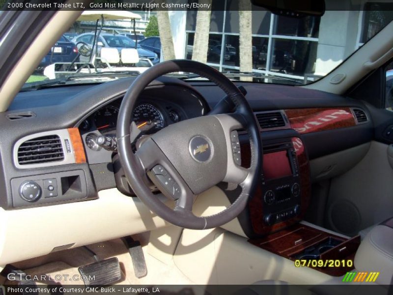 Gold Mist Metallic / Light Cashmere/Ebony 2008 Chevrolet Tahoe LTZ