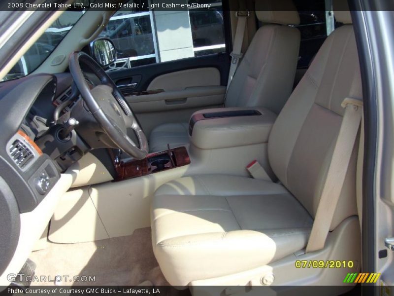 Gold Mist Metallic / Light Cashmere/Ebony 2008 Chevrolet Tahoe LTZ