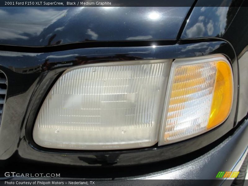 Black / Medium Graphite 2001 Ford F150 XLT SuperCrew