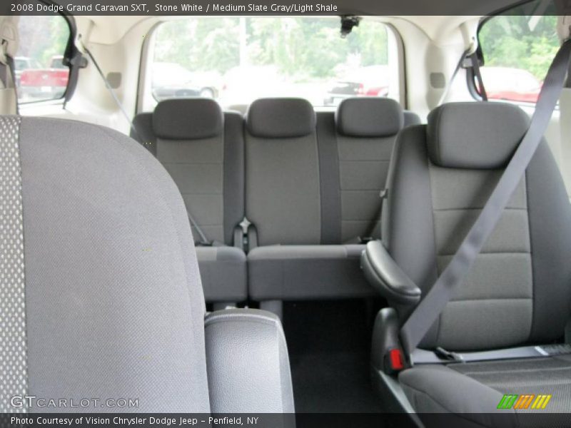 Stone White / Medium Slate Gray/Light Shale 2008 Dodge Grand Caravan SXT