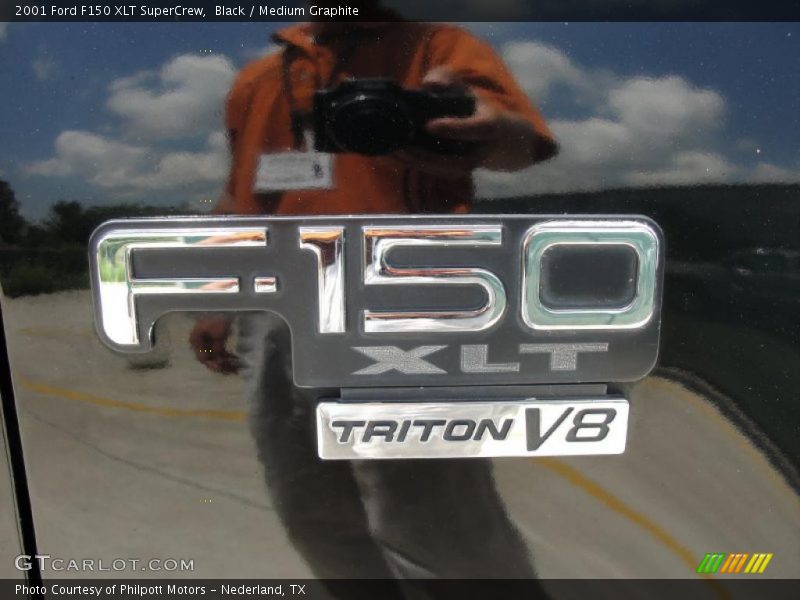 Black / Medium Graphite 2001 Ford F150 XLT SuperCrew