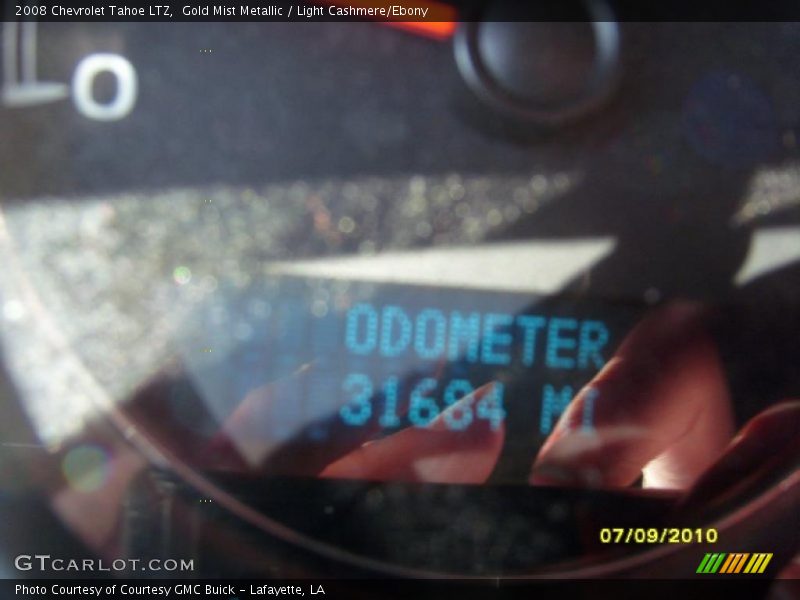 Gold Mist Metallic / Light Cashmere/Ebony 2008 Chevrolet Tahoe LTZ