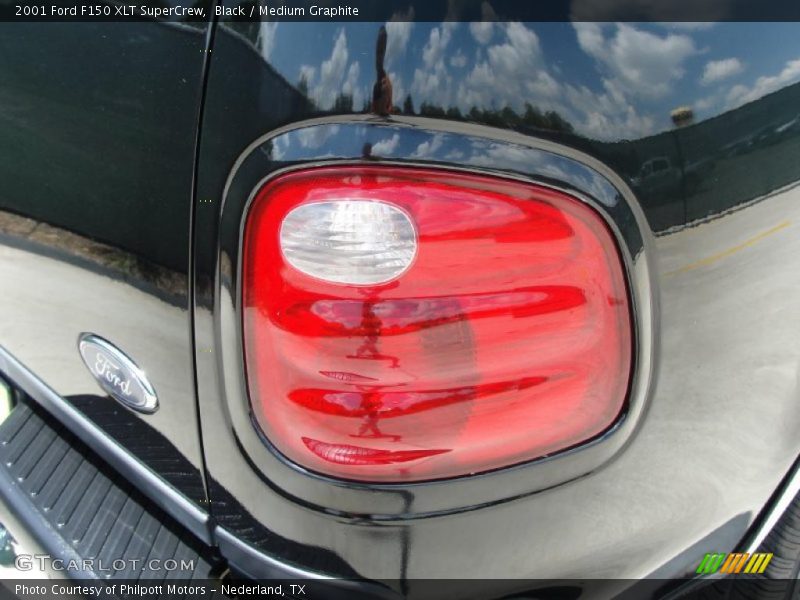Black / Medium Graphite 2001 Ford F150 XLT SuperCrew