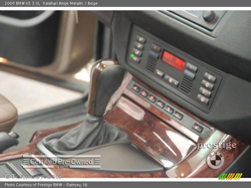 Kalahari Beige Metallic / Beige 2006 BMW X5 3.0i